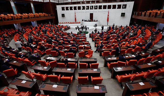 TBMM'DE BU HAFTA SECIM KANUNU TEKLIFININ GORUSMELERINE BASLANACAK. FOTO-ANKARA-DHA -ARSIV